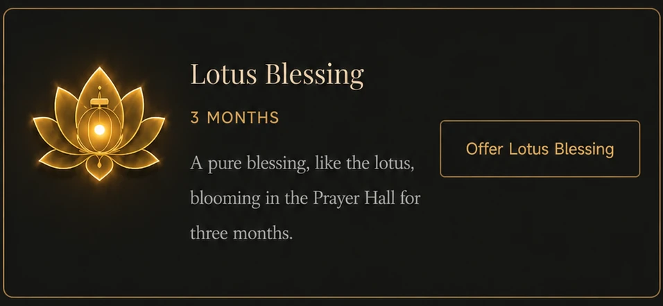 Lotus Blessing — 3 Months