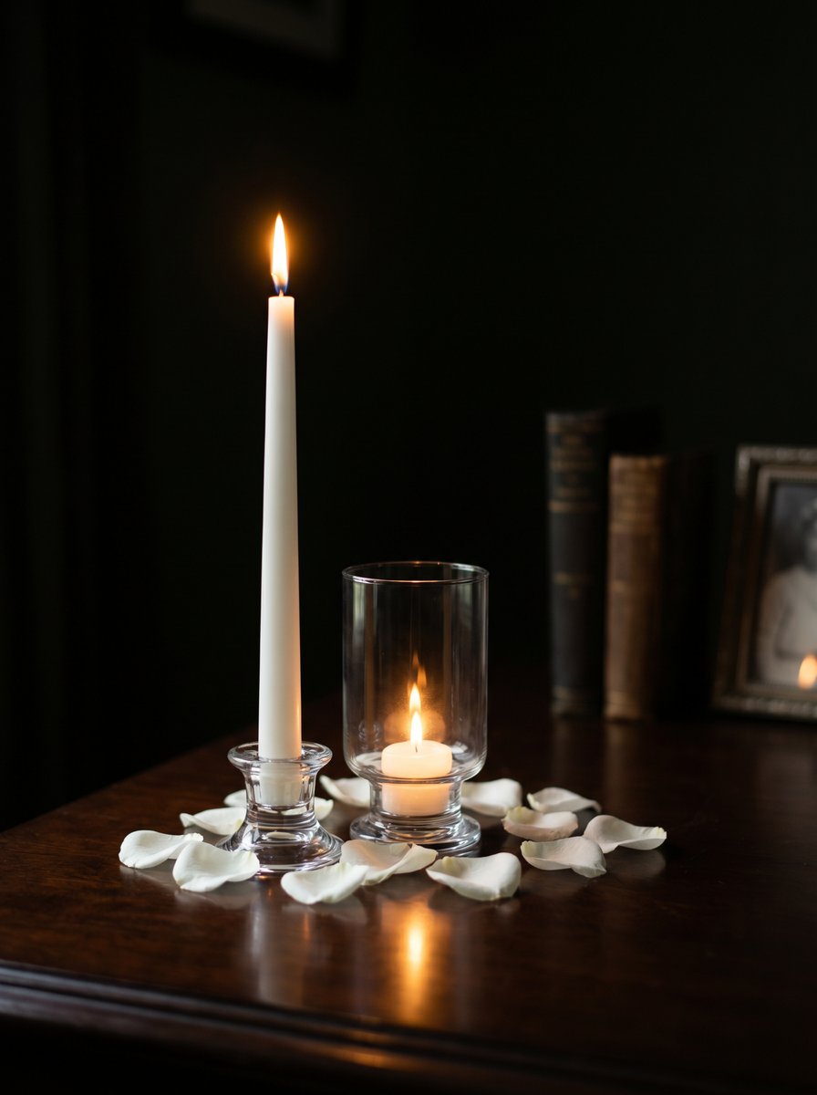 A candle kept burning in her memory