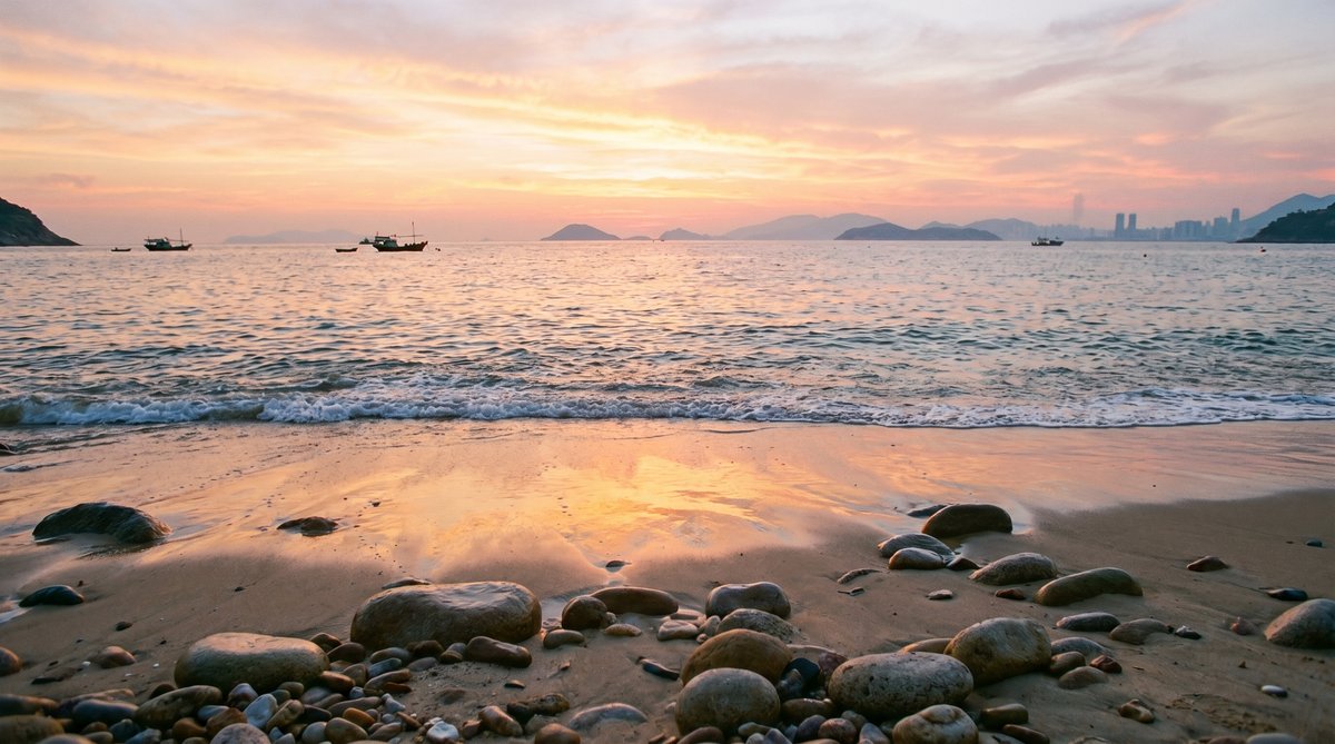 Sunrise over the South China Sea